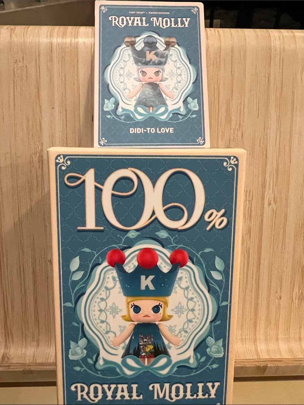 Pop Mart Royal Molly 100% Didi To Love confirmed NIB